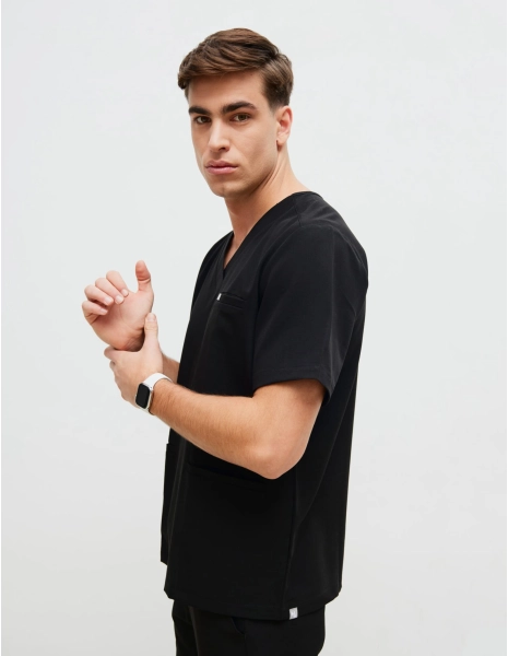 Medizinische Bluse Birbal - BLACK