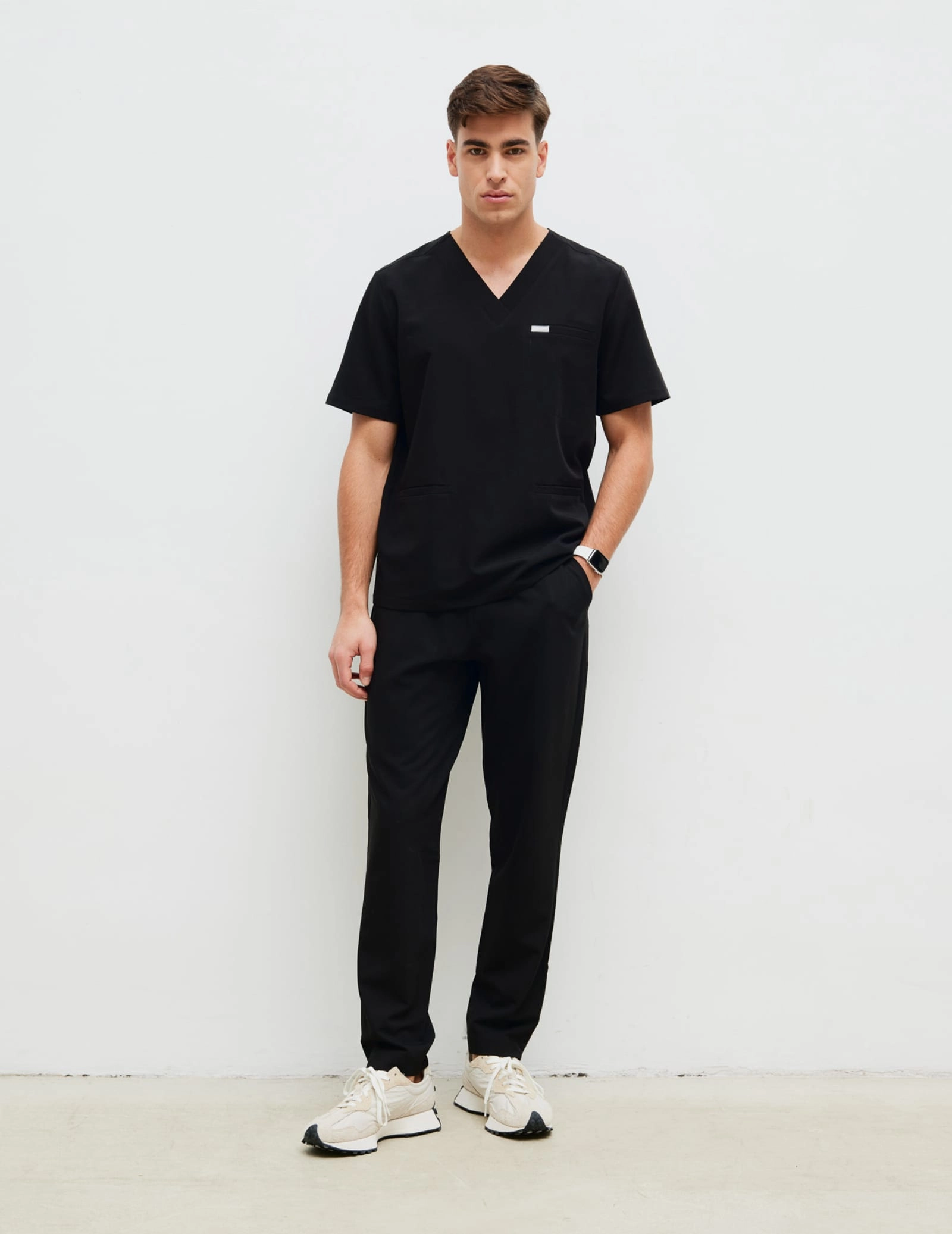 Medizinische Bluse Birbal - BLACK