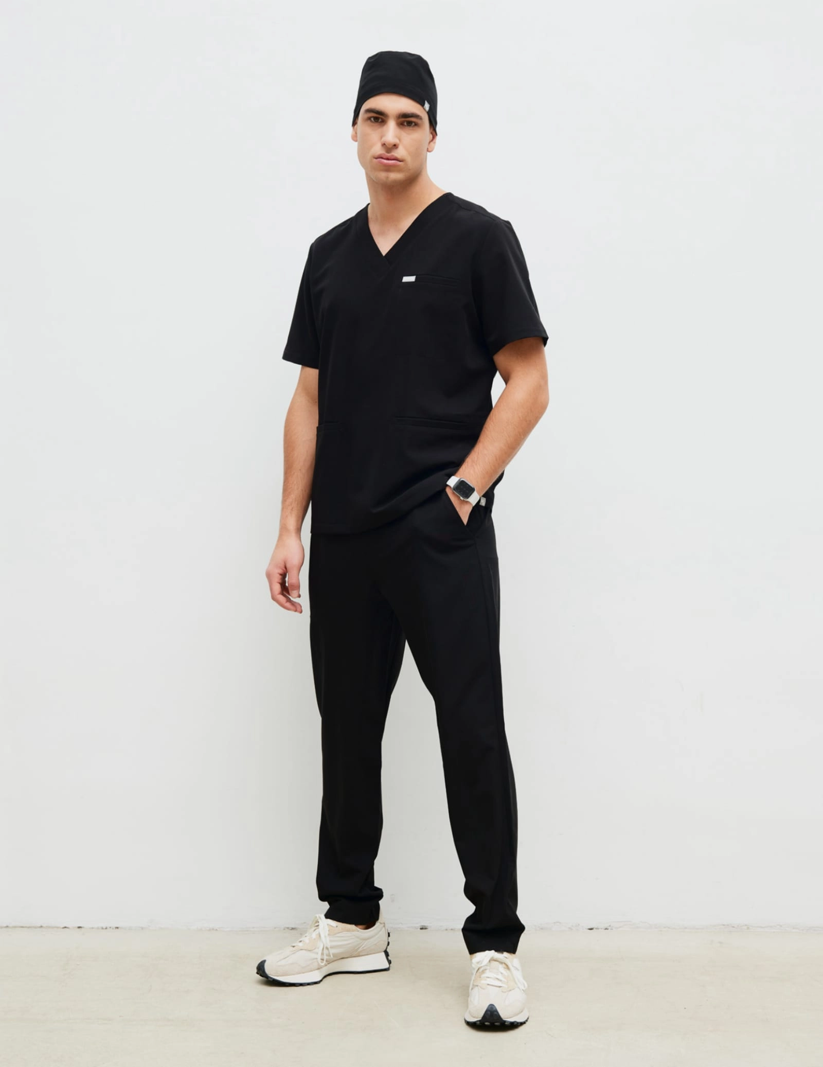Spodnie Basic Męskie - BLACK de