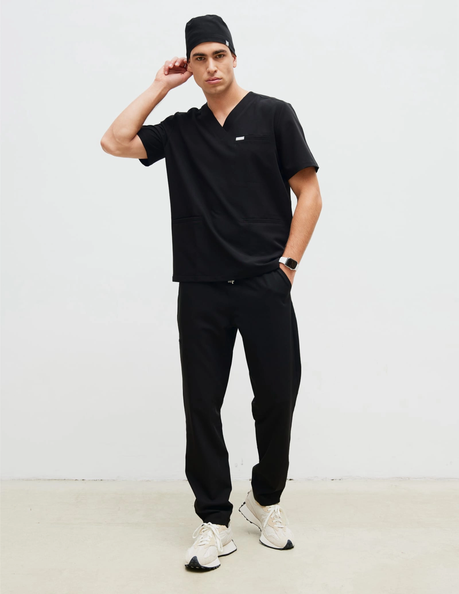 Spodnie Basic Męskie - BLACK de