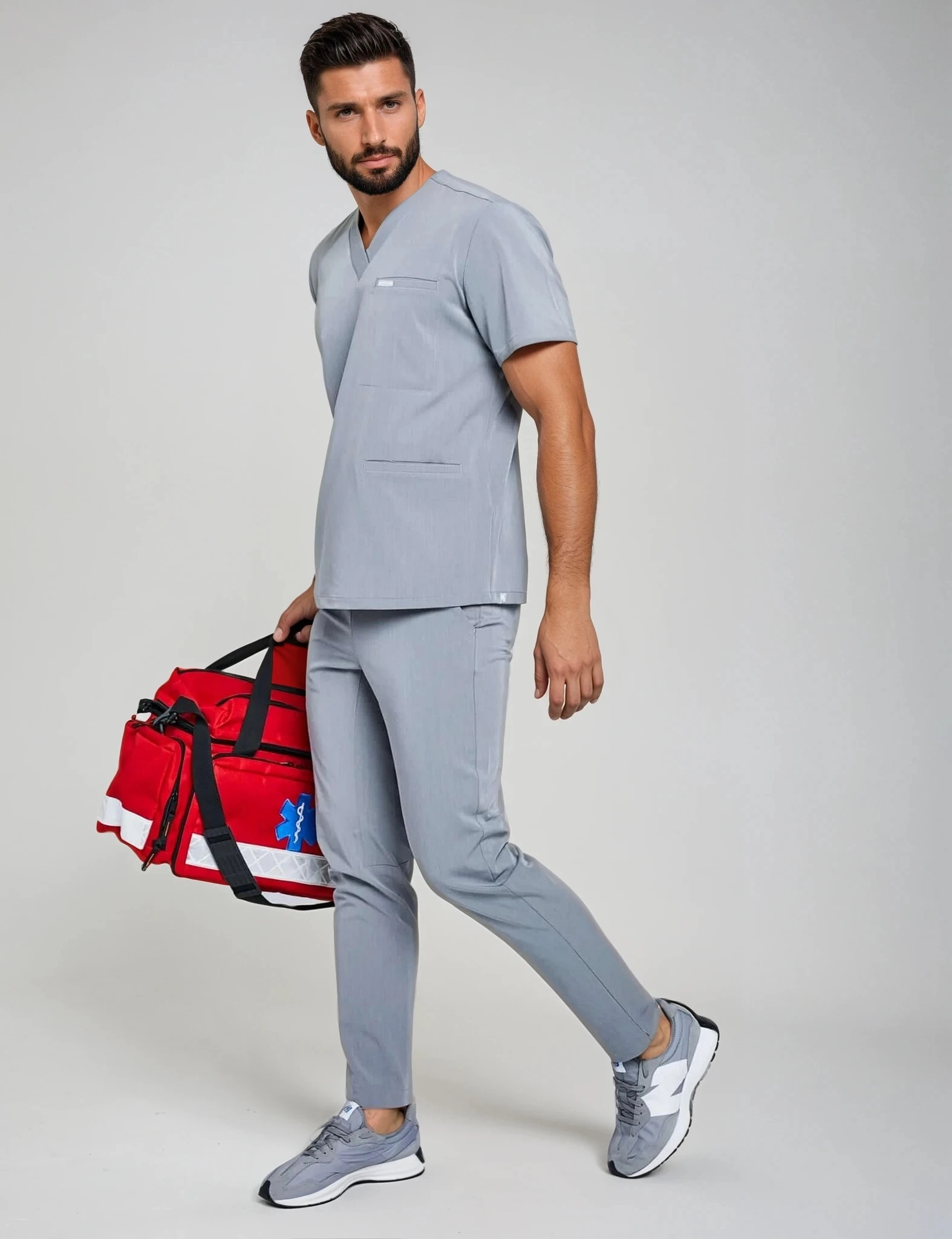 Herren Basic Hose - SHARK GRAY