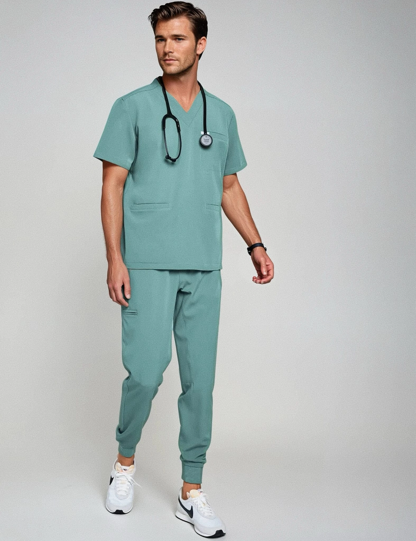 Herren Jogger – DUSTY GREEN