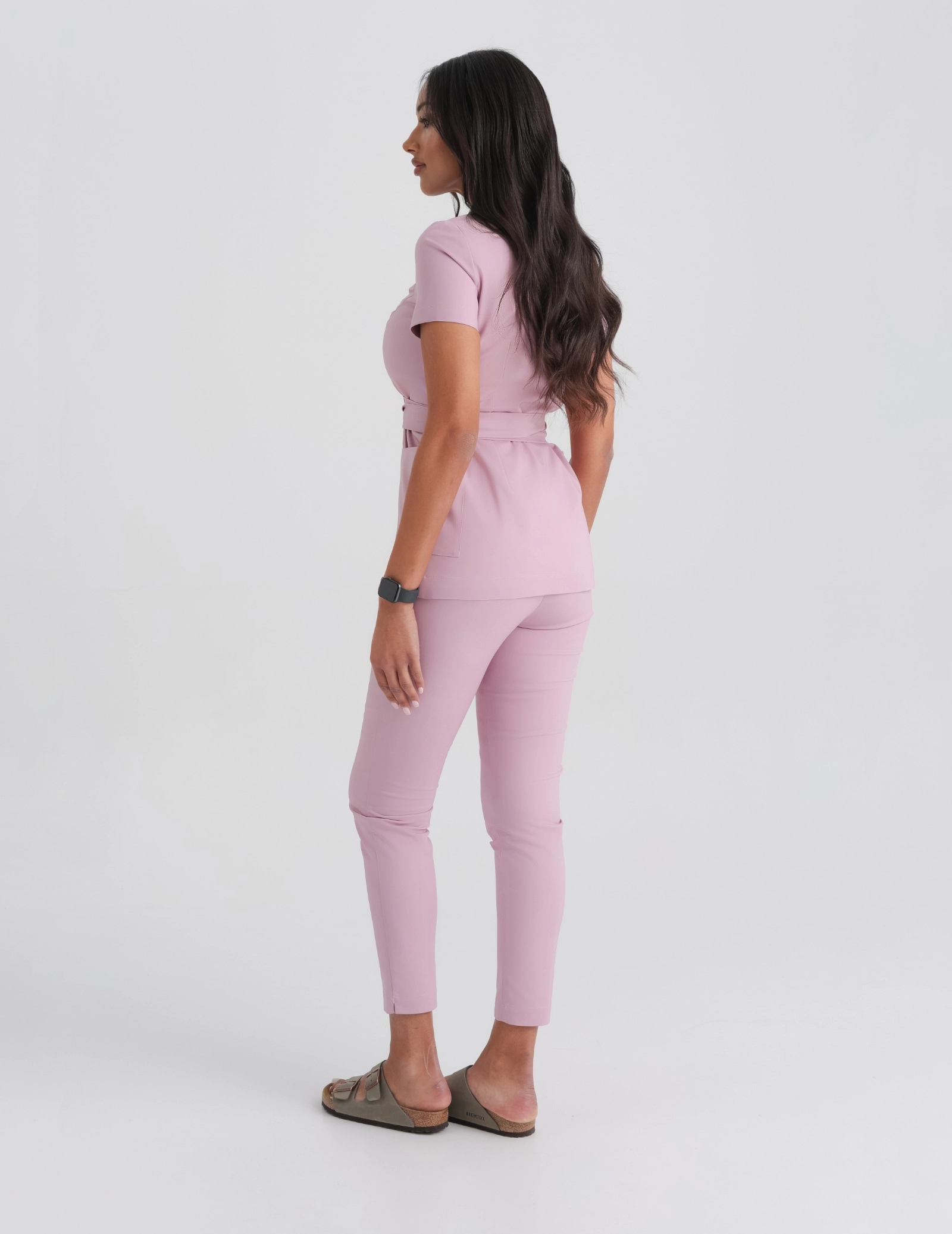 Medizinischer Kasack zum Binden Auri- FRENCH PINK