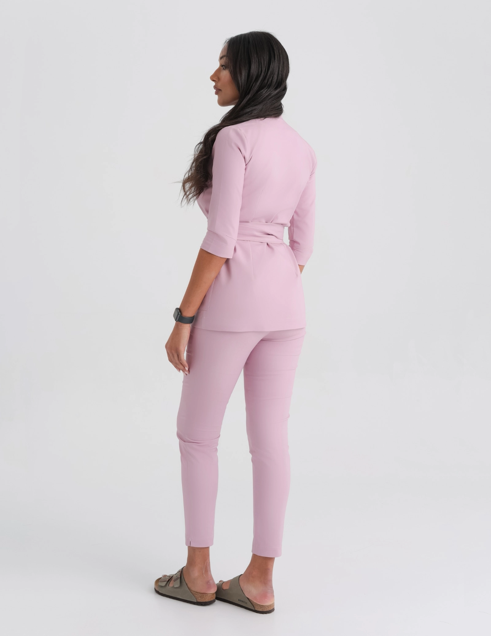 Damen Medizinische Hose Slim Fit - FRENCH PINK