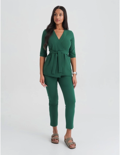Damen Basic Hose - EDEN GREEN