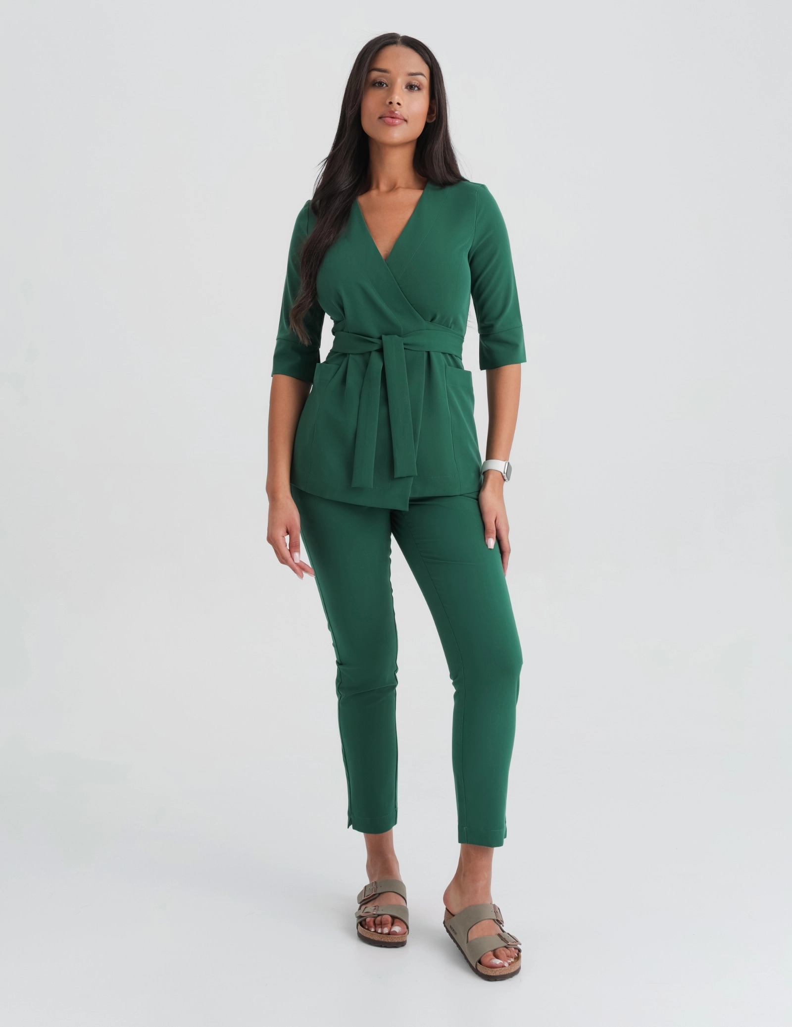Damen Basic Hose - EDEN GREEN