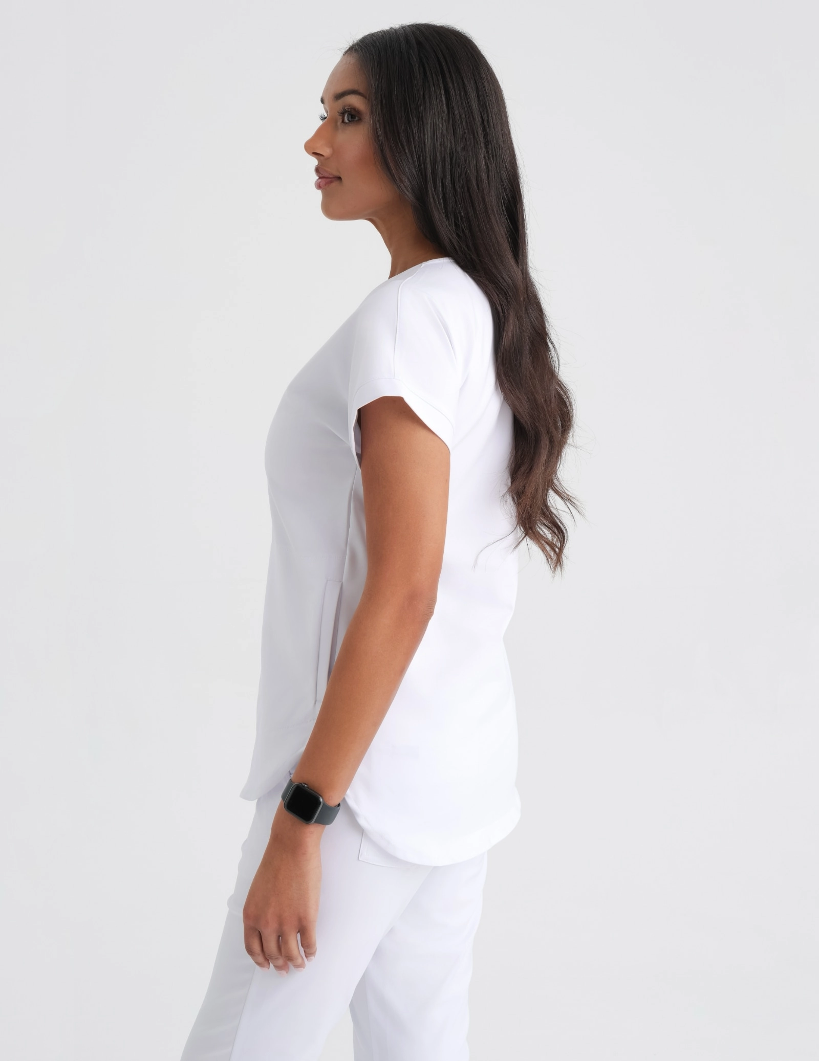 Medizinische Bluse Kendall - WHITE