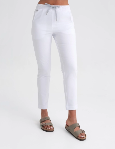 Damen Basic Hose - WHITE