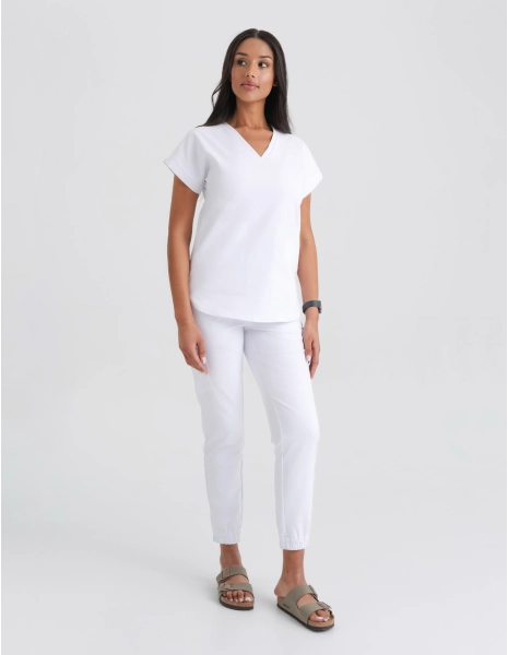 Damen Jogger - White