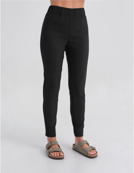 Damen Medizinische Hose Slim Fit- TRUE BLACK