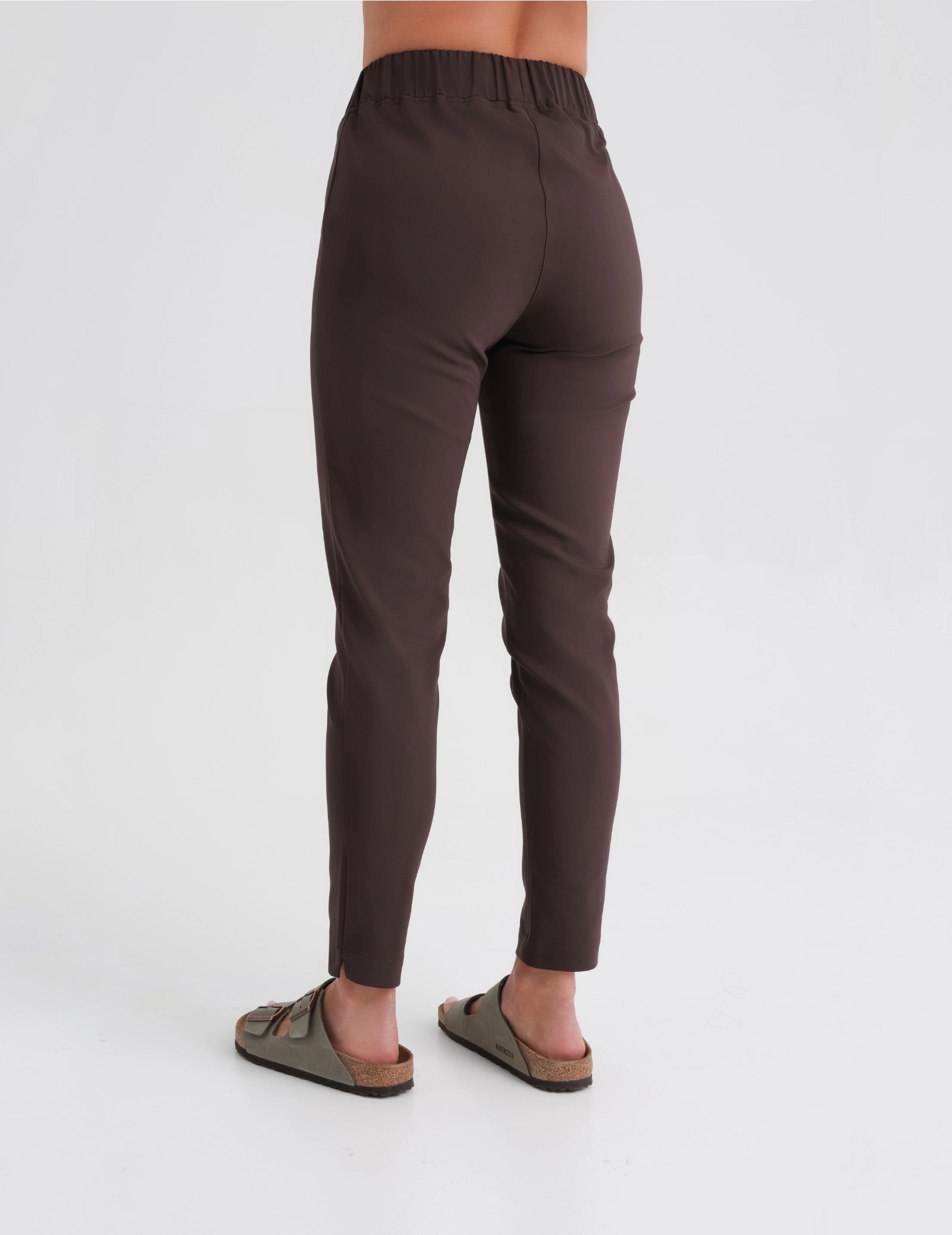 Damen Medizinische Hose Slim Fit - ESPRESSO