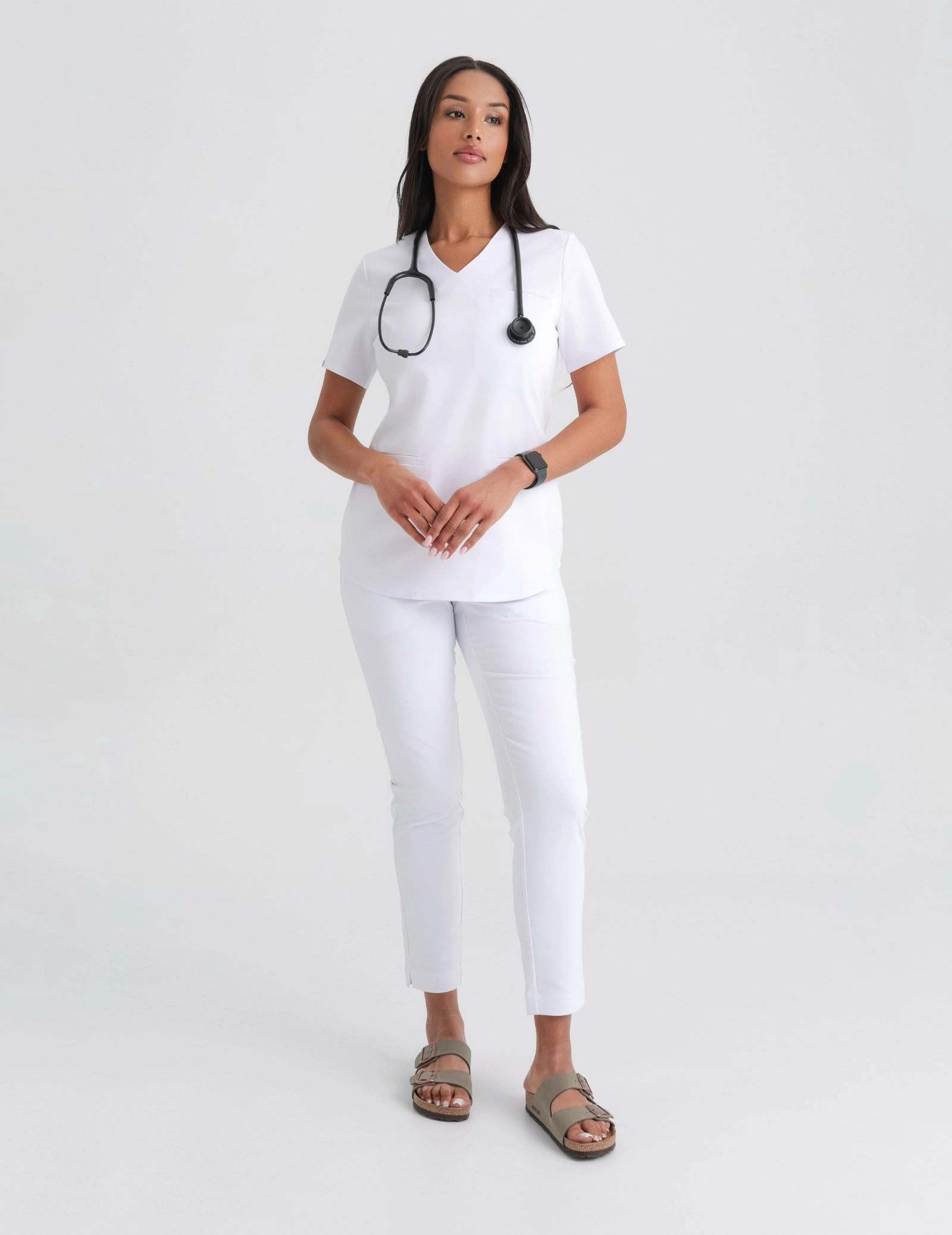 Medizinischer Kasack Grace - WHITE