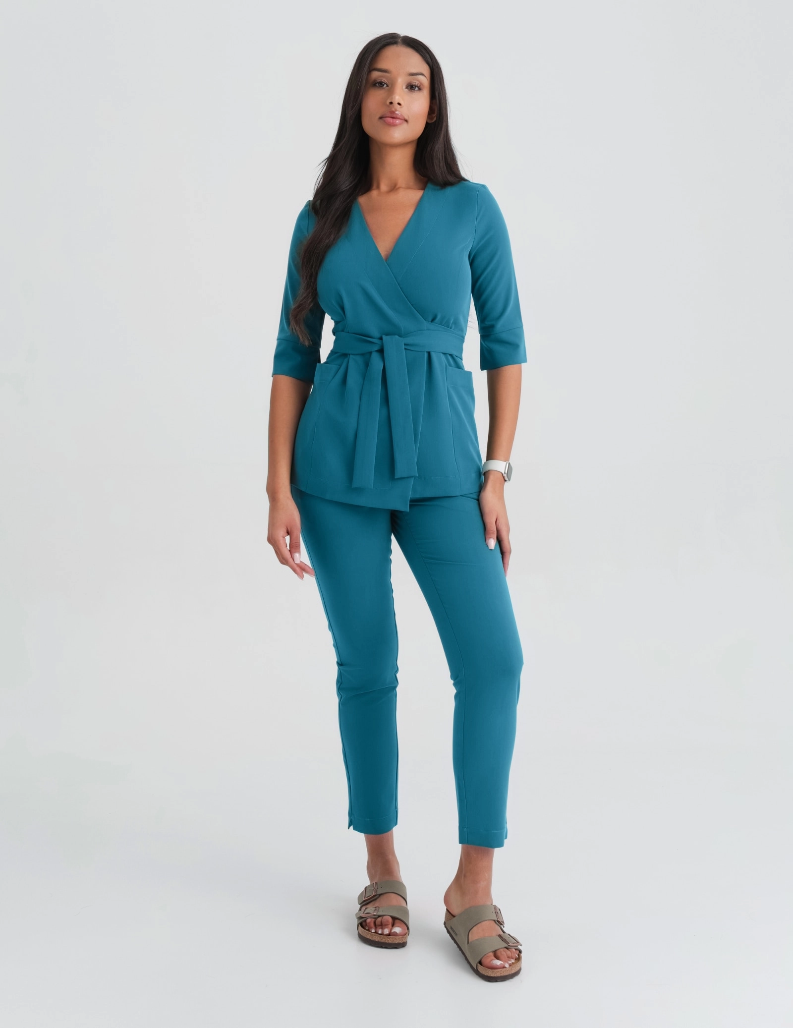 Damen Basic Hose - OCEAN BLUE