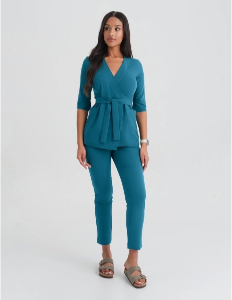 Damen Basic Hose - OCEAN BLUE