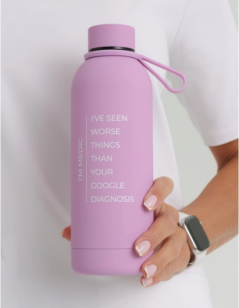 Thermoflasche Mojo "I'm Medic" - ULTRA PINK