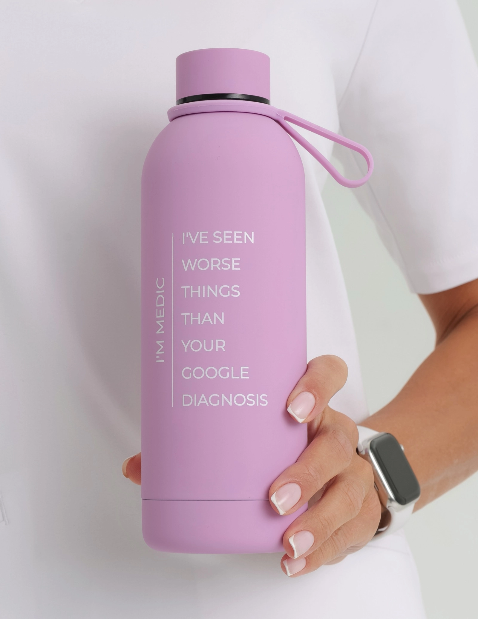 Thermoflasche Mojo "I'm medic" - ULTRA PINK