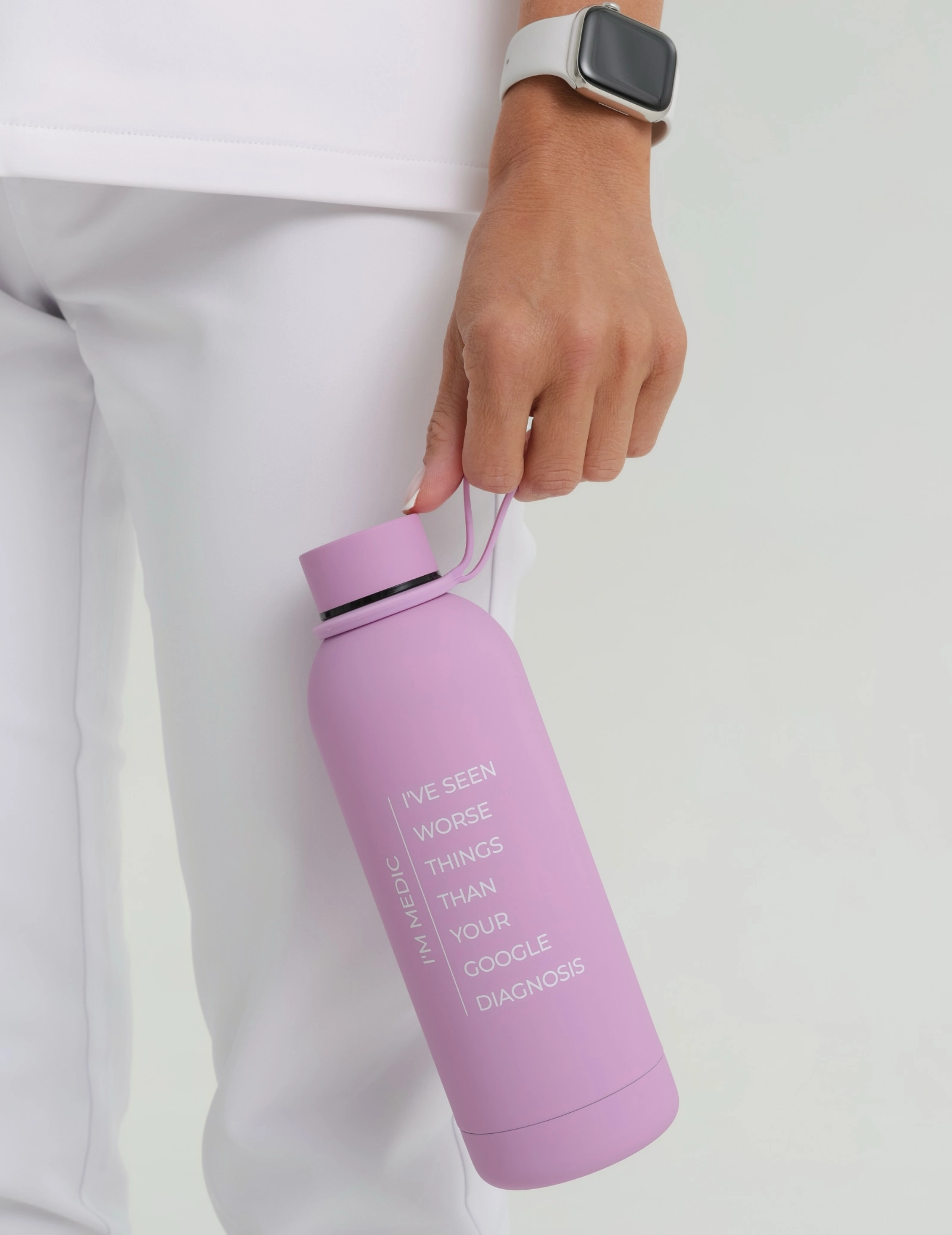 Thermoflasche Mojo "I'm Medic" - ULTRA PINK