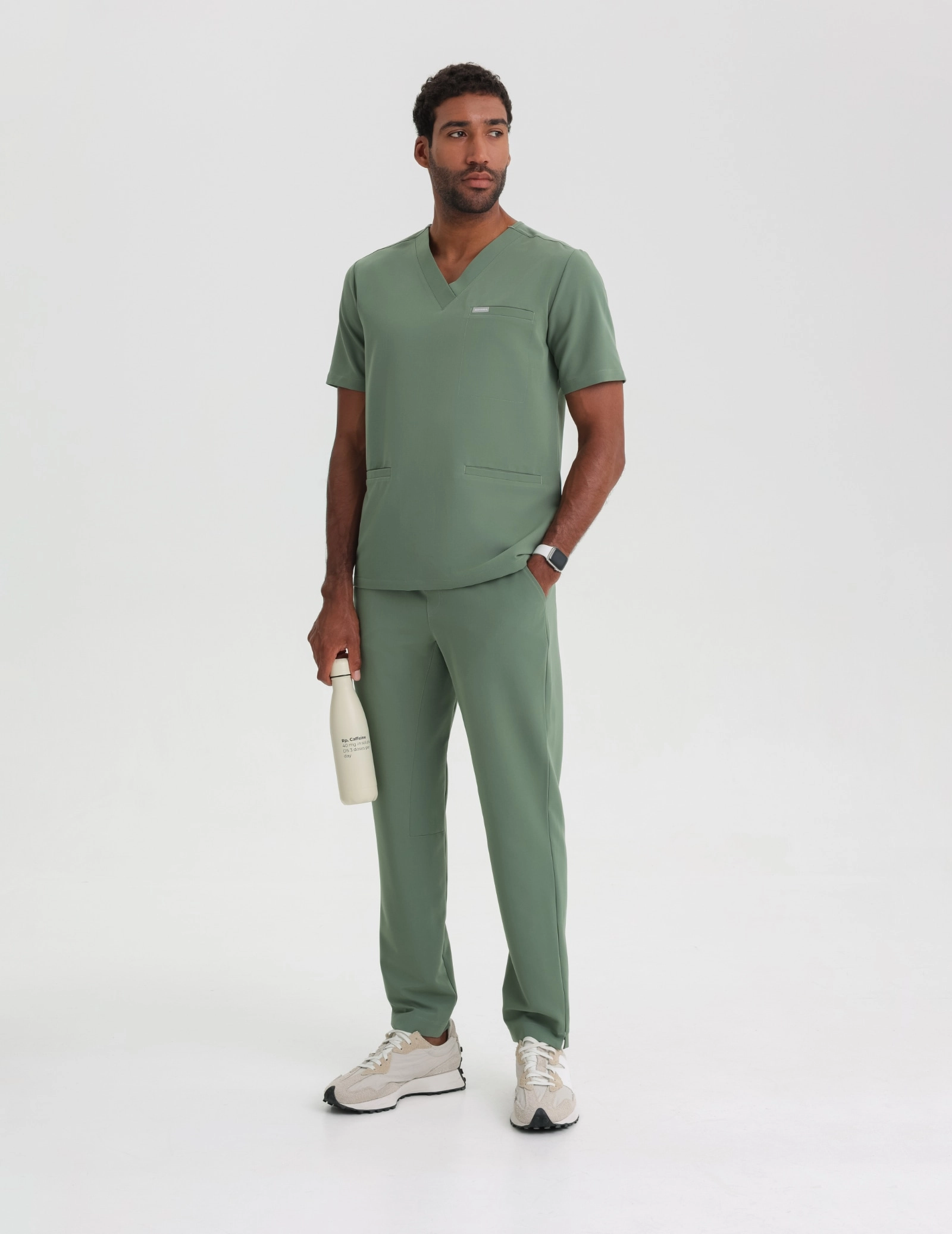 Medizinische Bluse Birbal - KHAKI