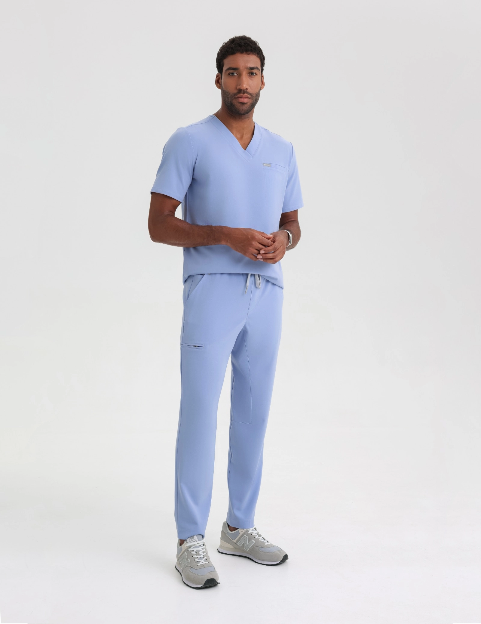 Medizinische Bluse Birbal – CEIL BLUE