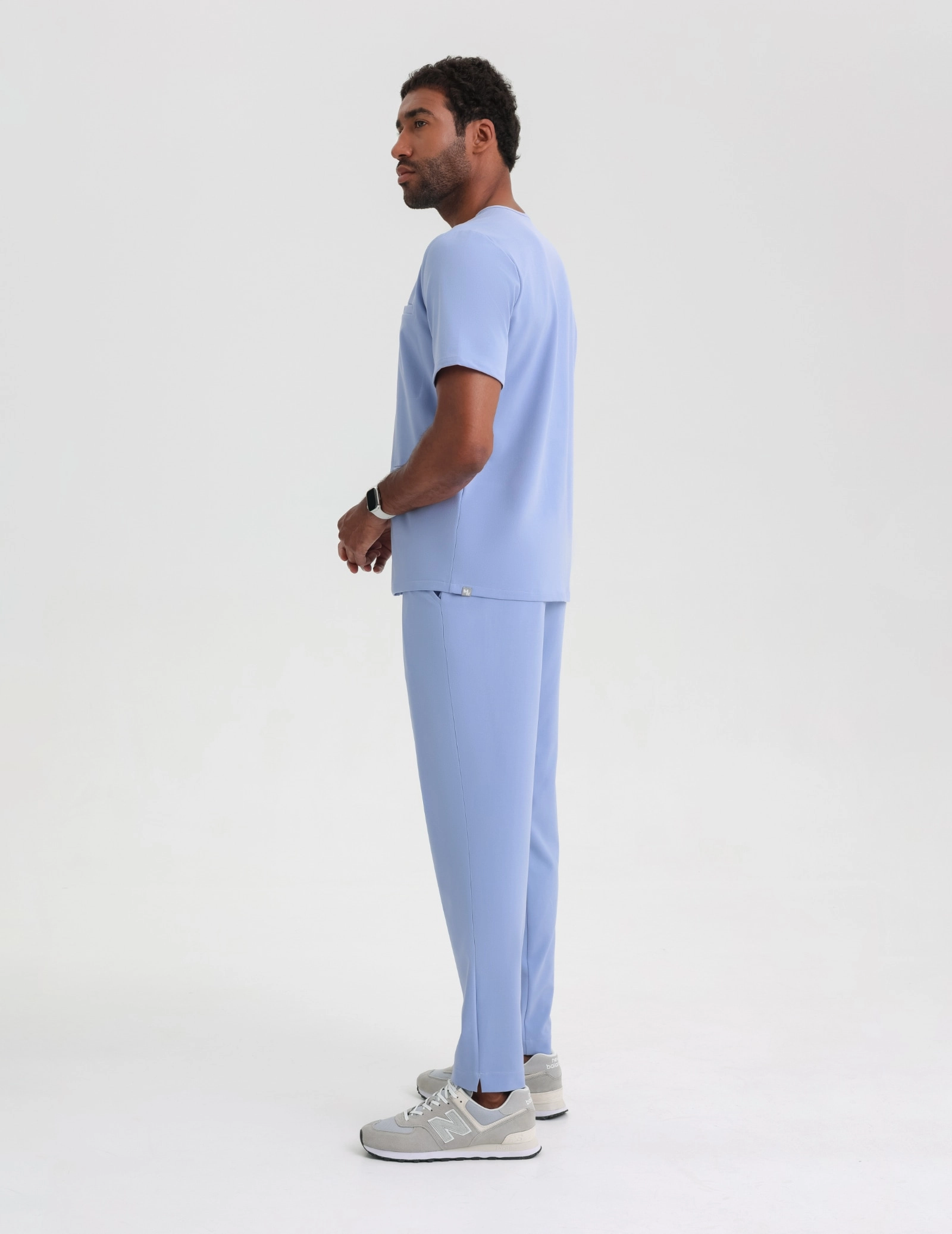 Herren Basic Hose – CEIL BLUE