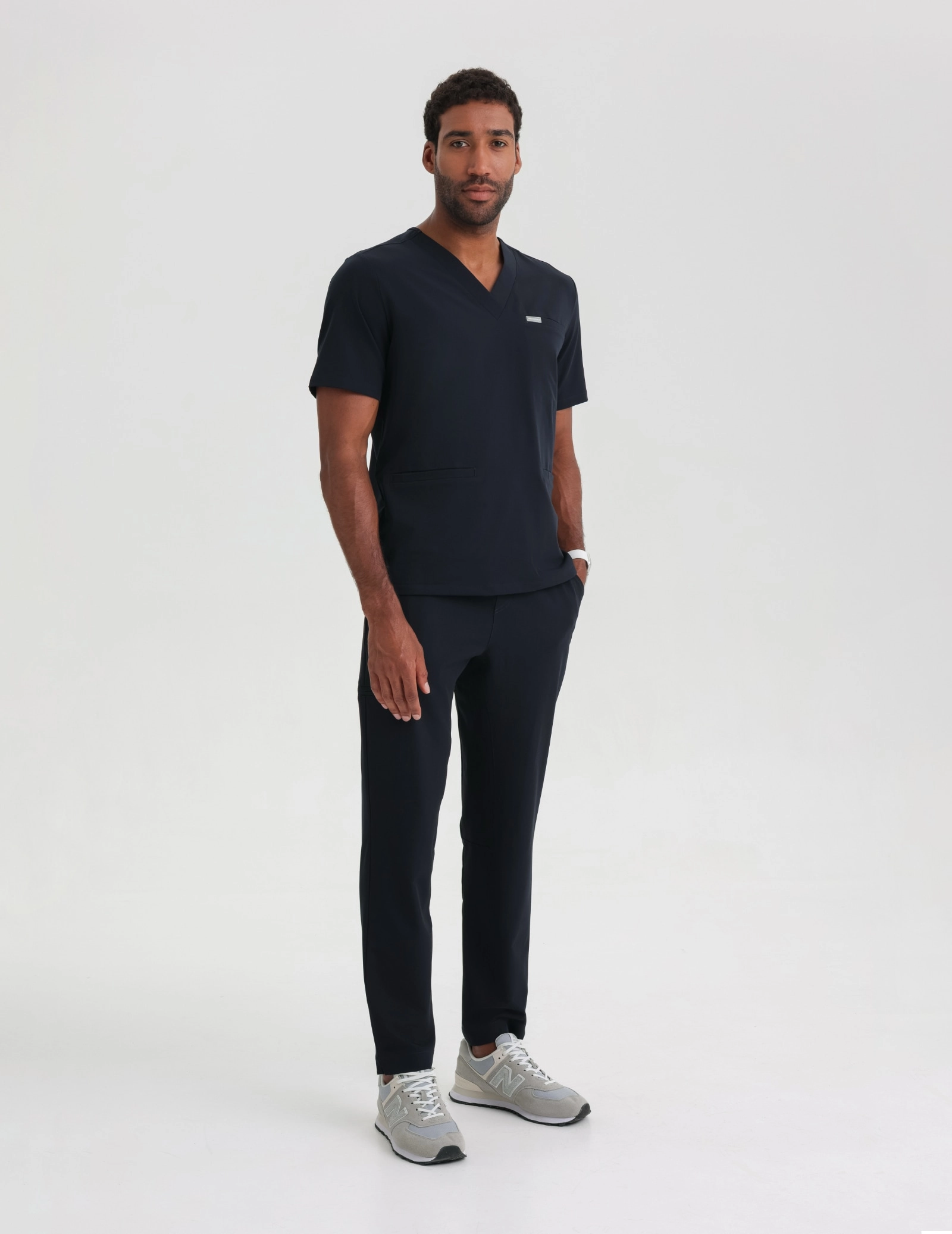Herren Basic Hose-NACHTBLAU Herren Basic Hose-NACHTBLAU