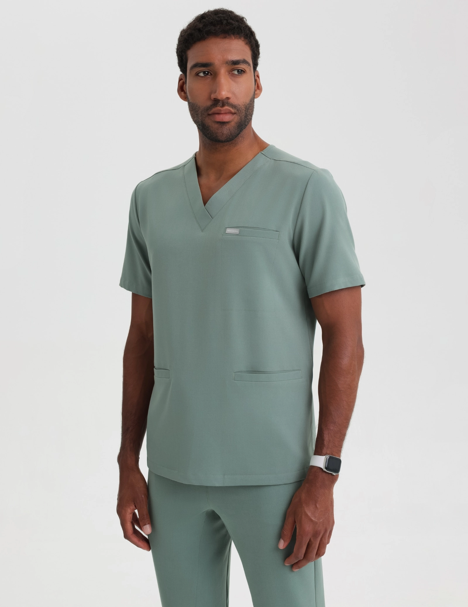 Birbal Medical Sweatshirt – DUSTY GREEN