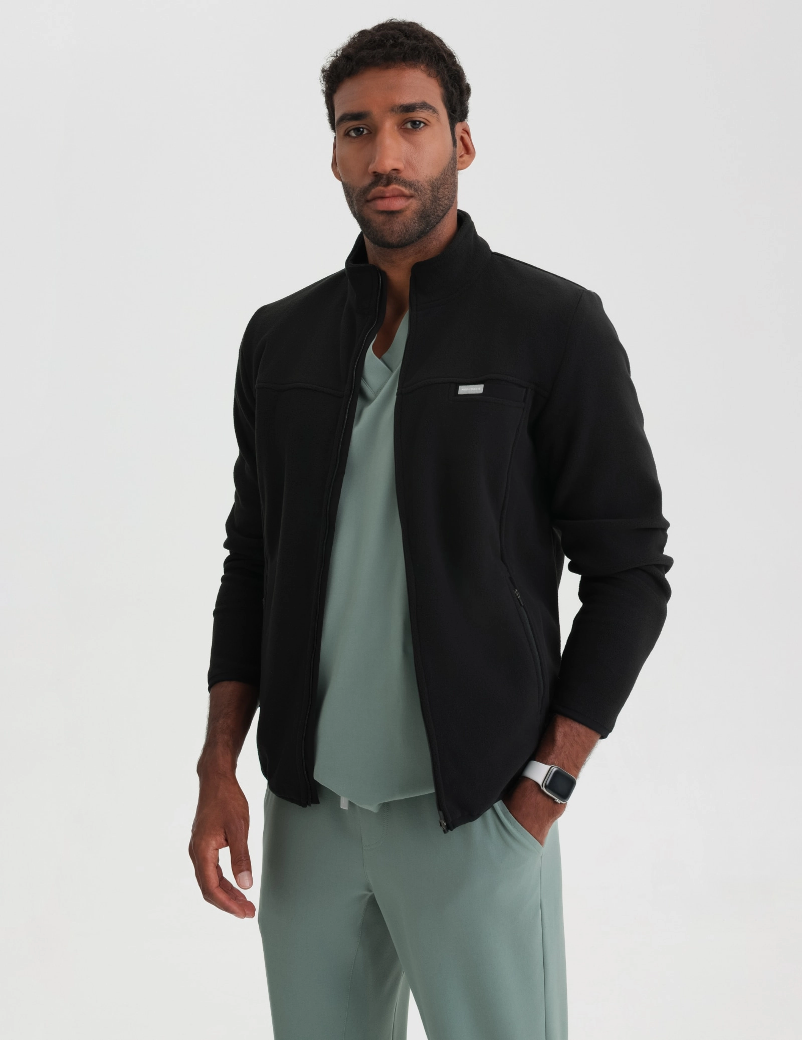Herren Fleecejacke COZY HEAT - BLACK