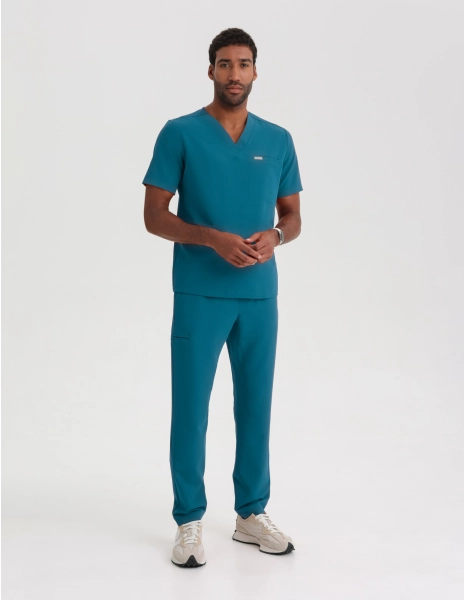 Herren Basic Hose - OCEAN BLUE
