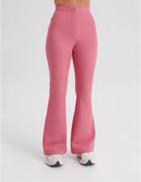 Damen Medizinische Hose Flare - RASPBERRY CRUSH