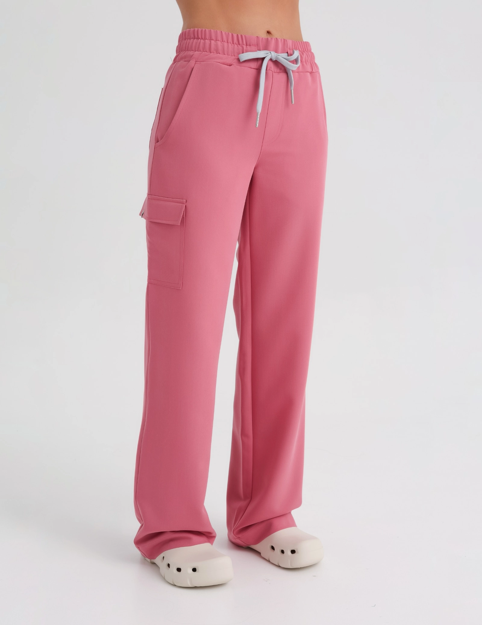 Damen Medizinische Hose Yoga - RASPBERRY CRUSH