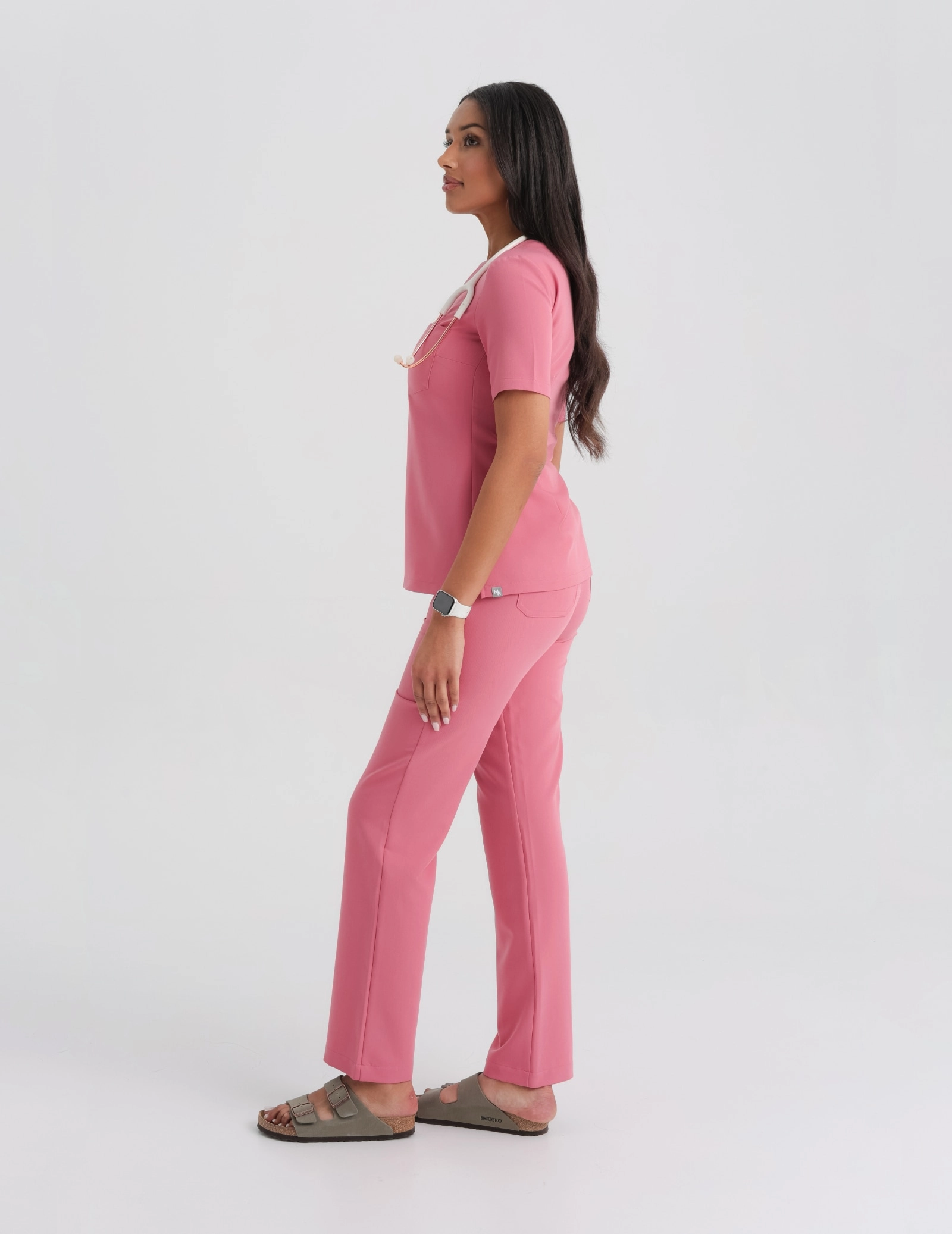 Medizinischer Kasack Raya One Pocket - RASPBERRY CRUSH