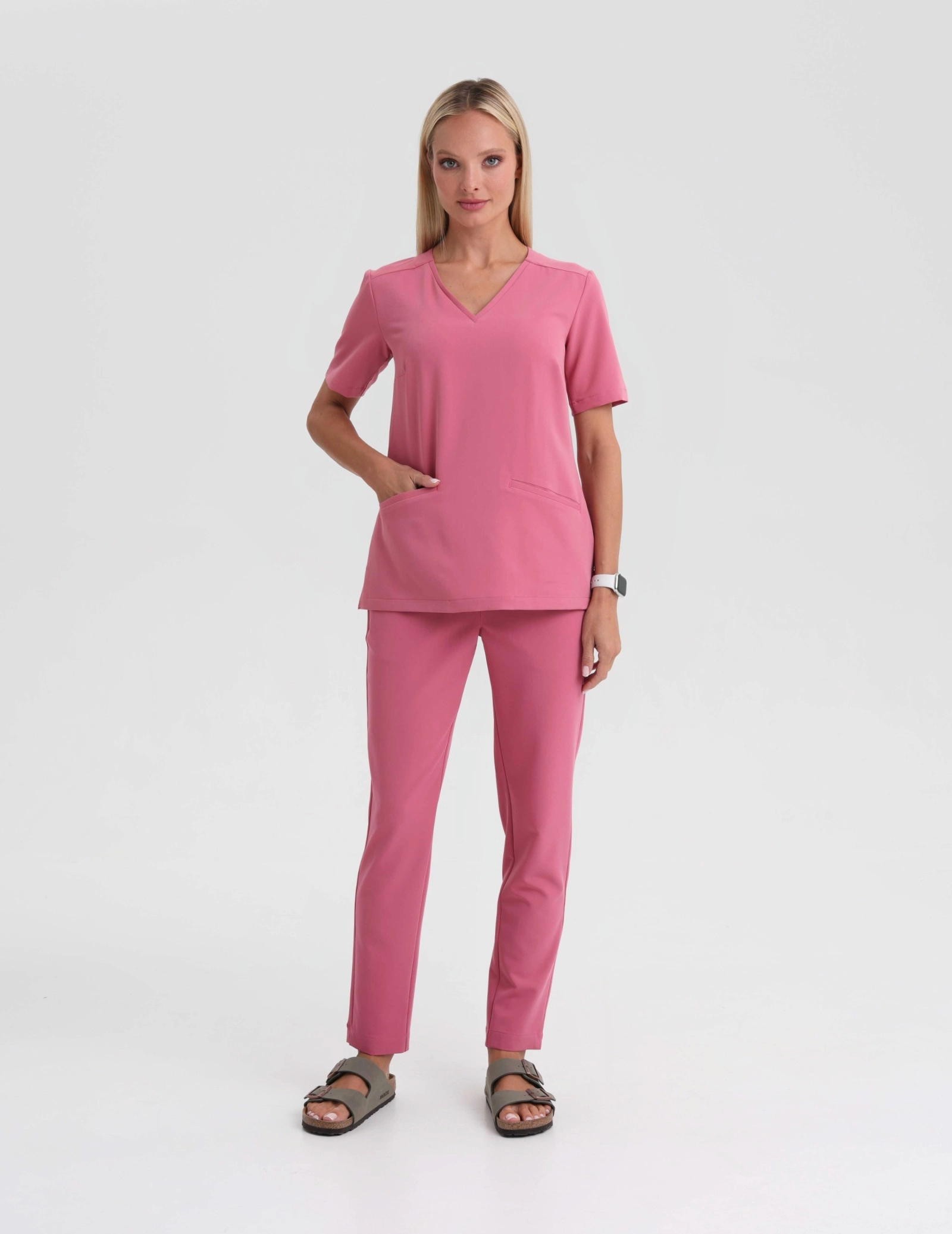 Damen Basic Hose - RASPBERRY CRUSH
