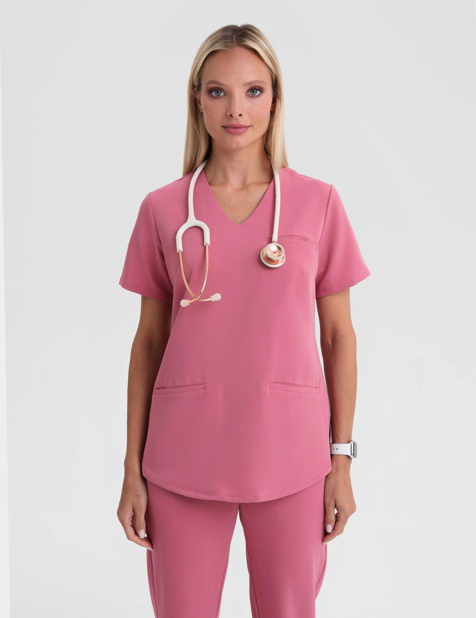 Medizinische Bluse Grace - RASPBERRY CRUSH