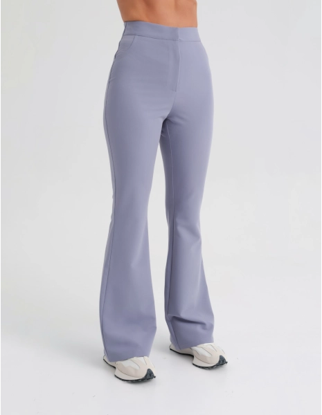 Damen Medizinische Hose Flare - MILKY LAVENDER