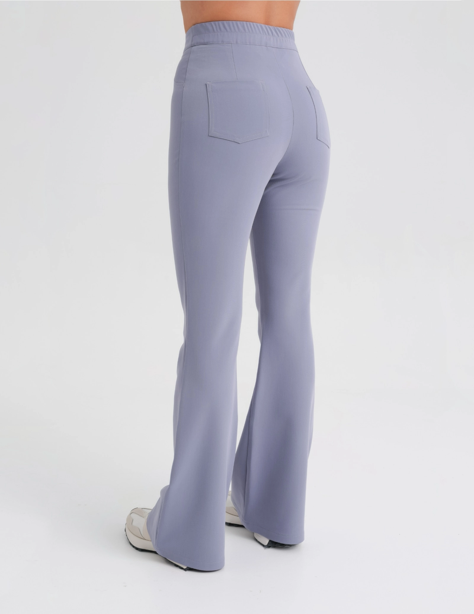 Damen Medizinische Hose Flare - MILKY LAVENDER Damen Medizinische Hose Flare - MILKY LAVENDER