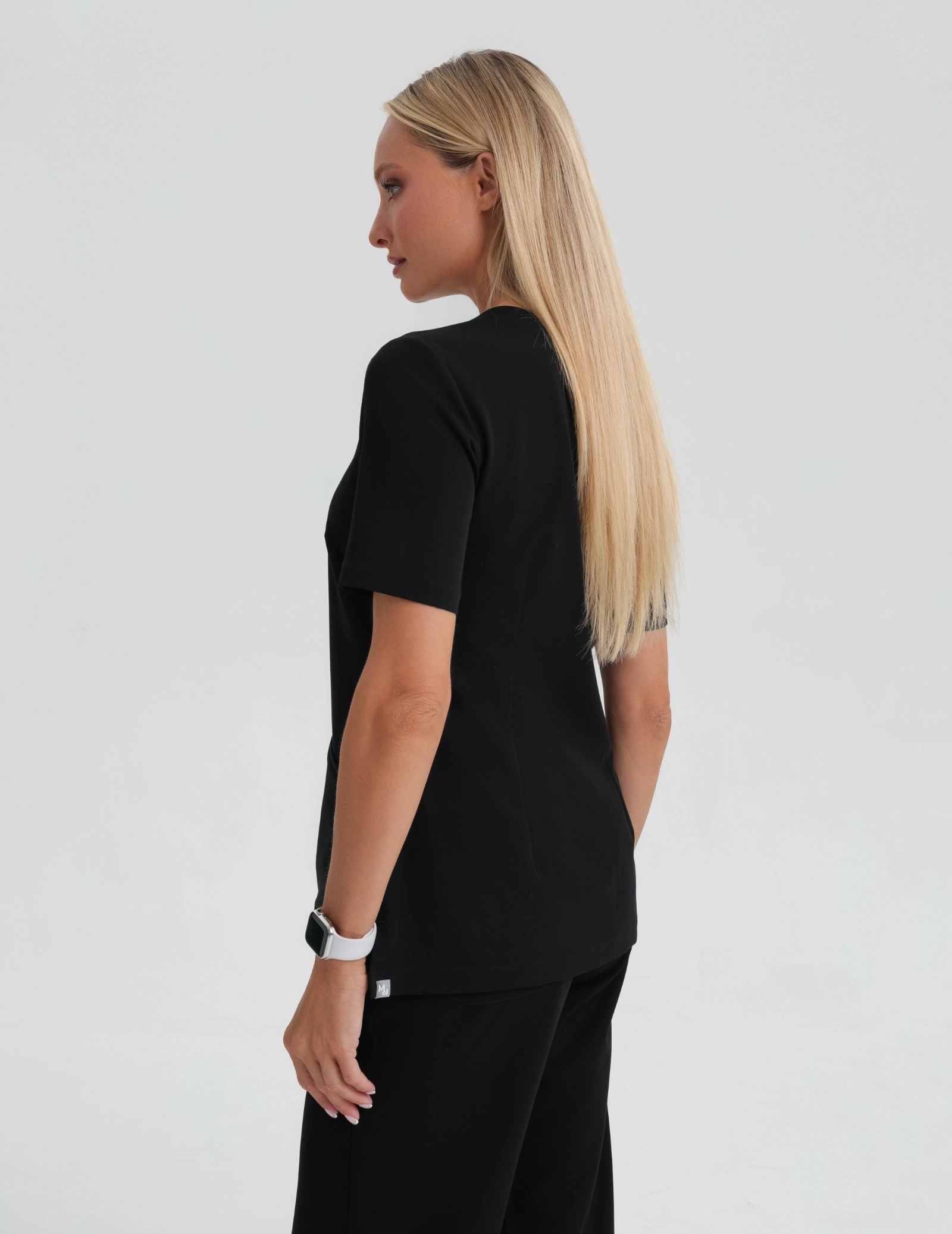 Medizinischer Kasack Casy- BLACK