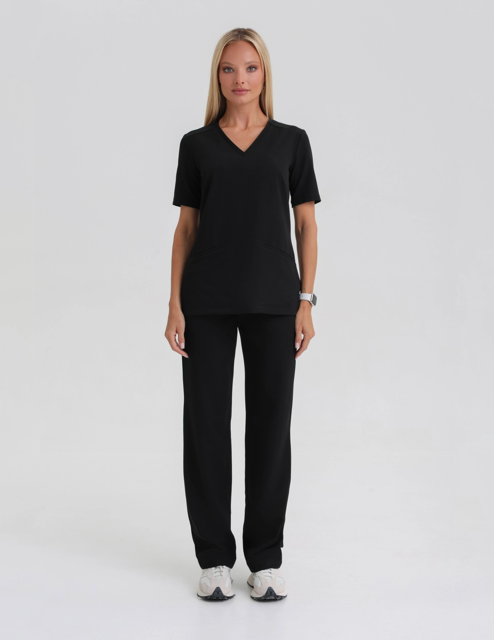 Medizinischer Kasack Casy- BLACK