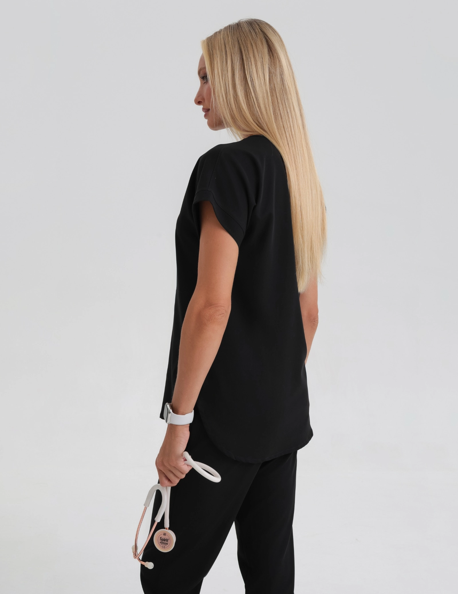 Kendall Medizinische Bluse - Black Kendall Medizinische Bluse - Black
