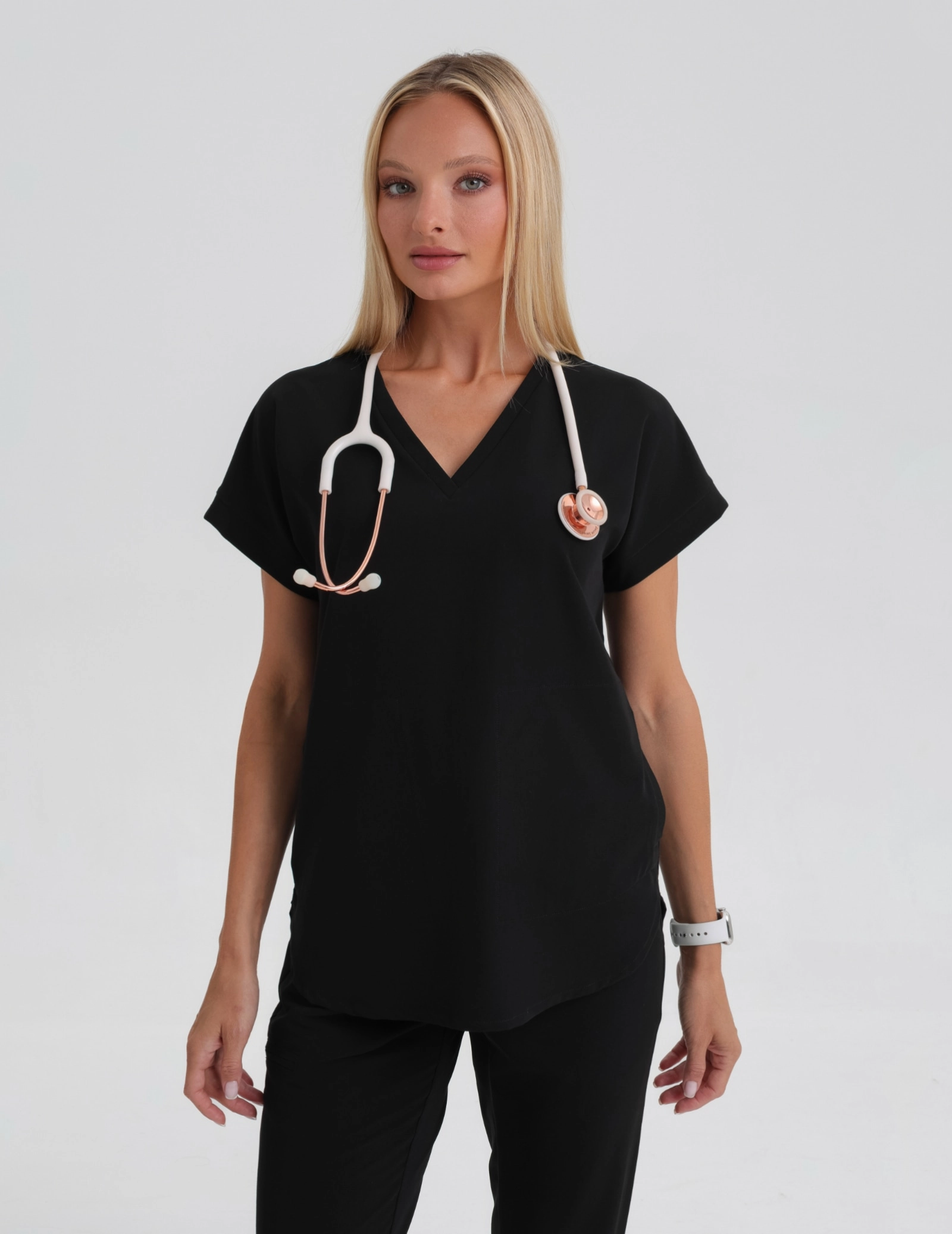 Kendall Medizinische Bluse - Black Kendall Medizinische Bluse - Black
