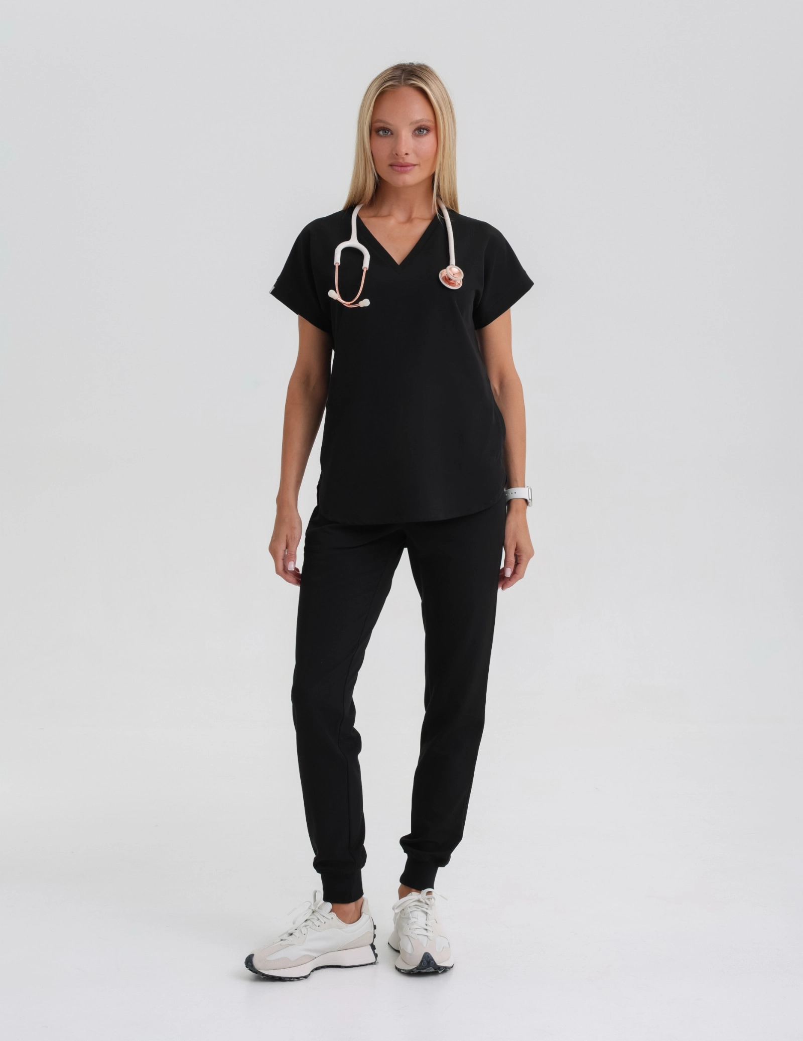 Kendall Medizinische Bluse - Black Kendall Medizinische Bluse - Black