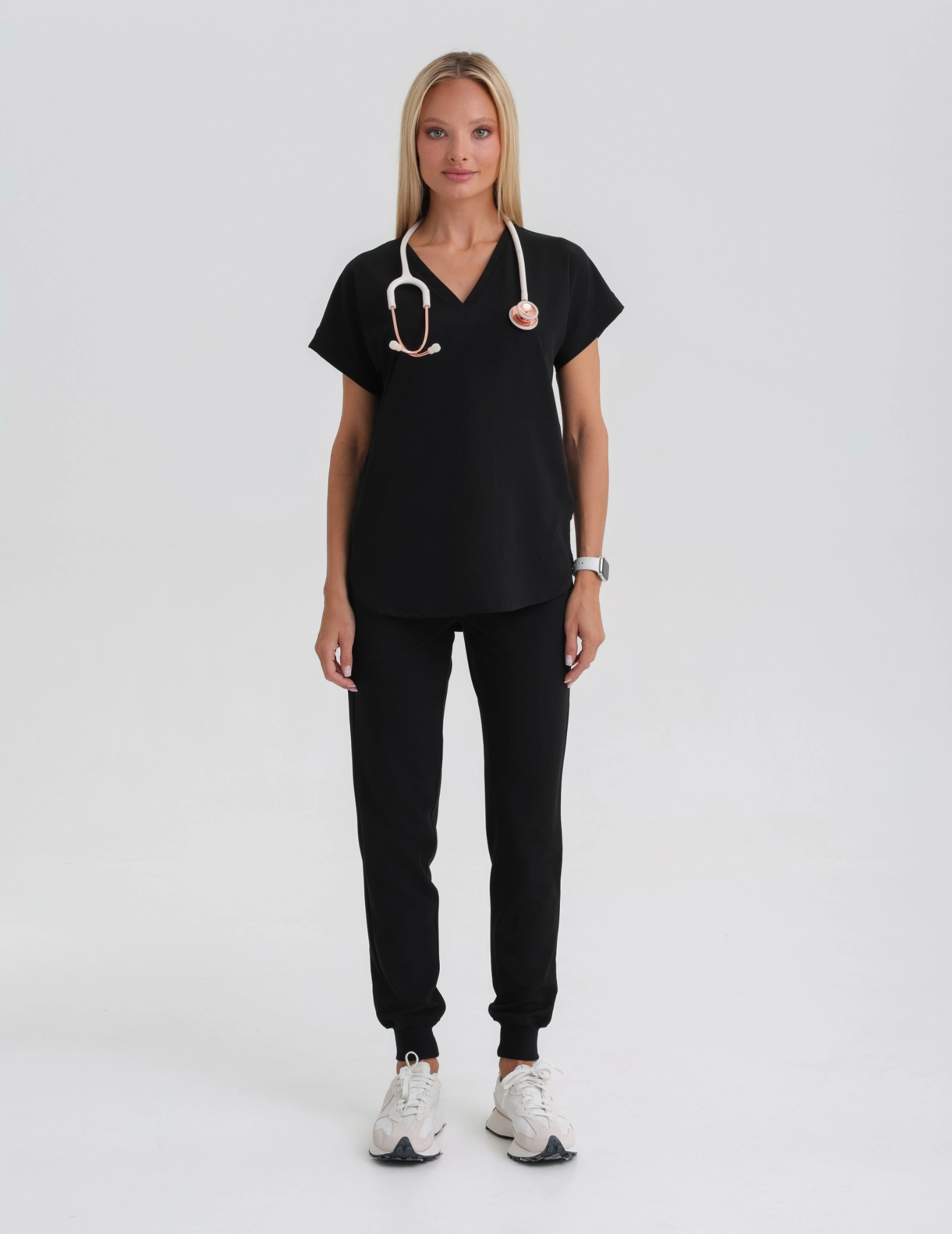 Kendall Medizinische Bluse - Black Kendall Medizinische Bluse - Black
