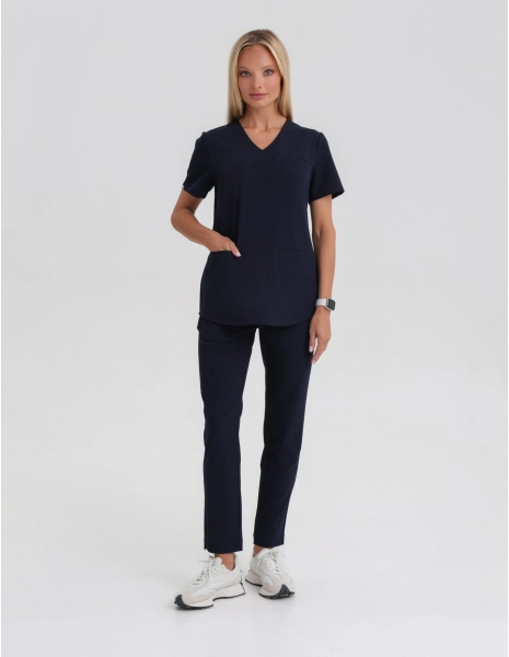 Damen Basic Hose - DARK NAVY