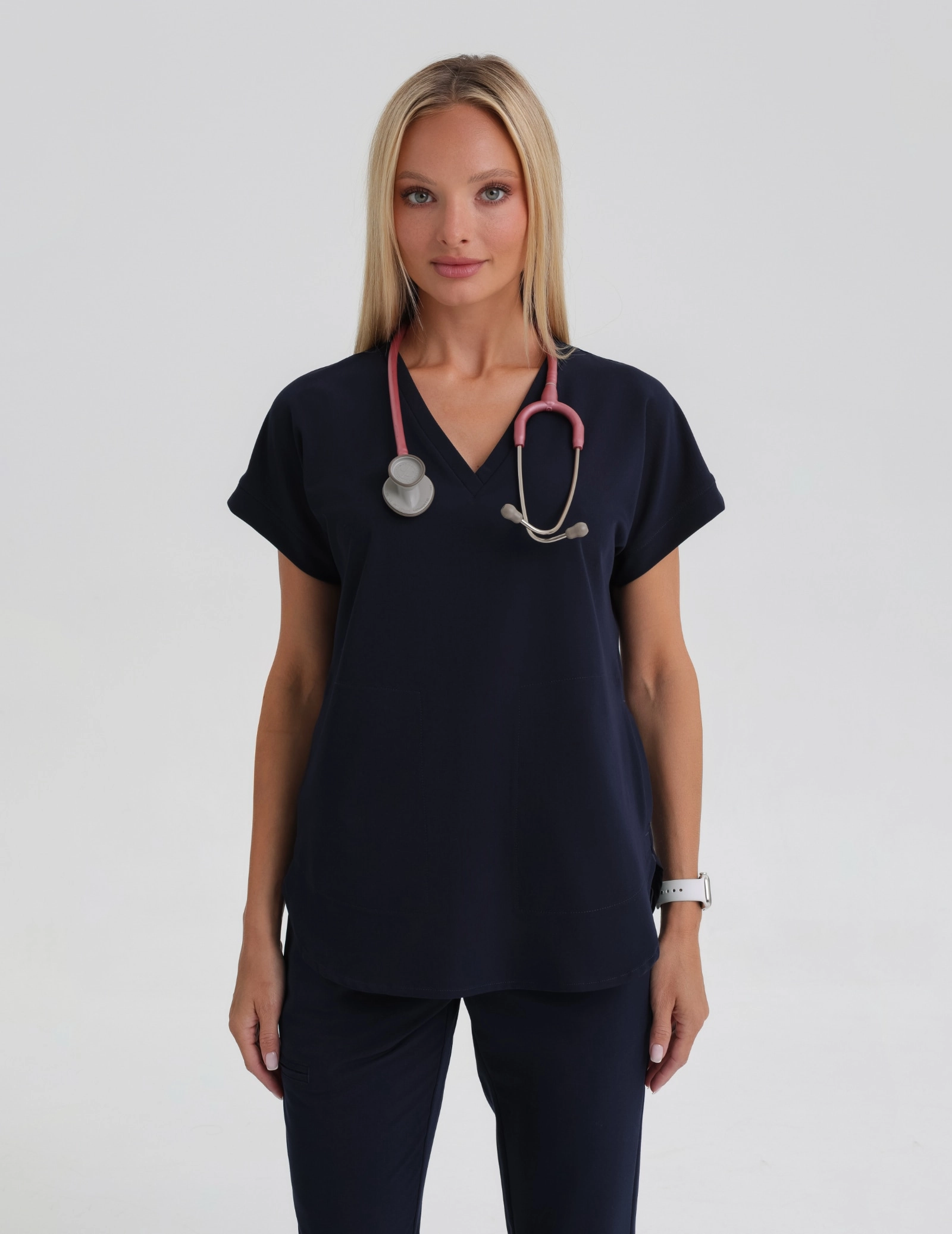 Kendall Medizinische Bluse - DARK NAVY
