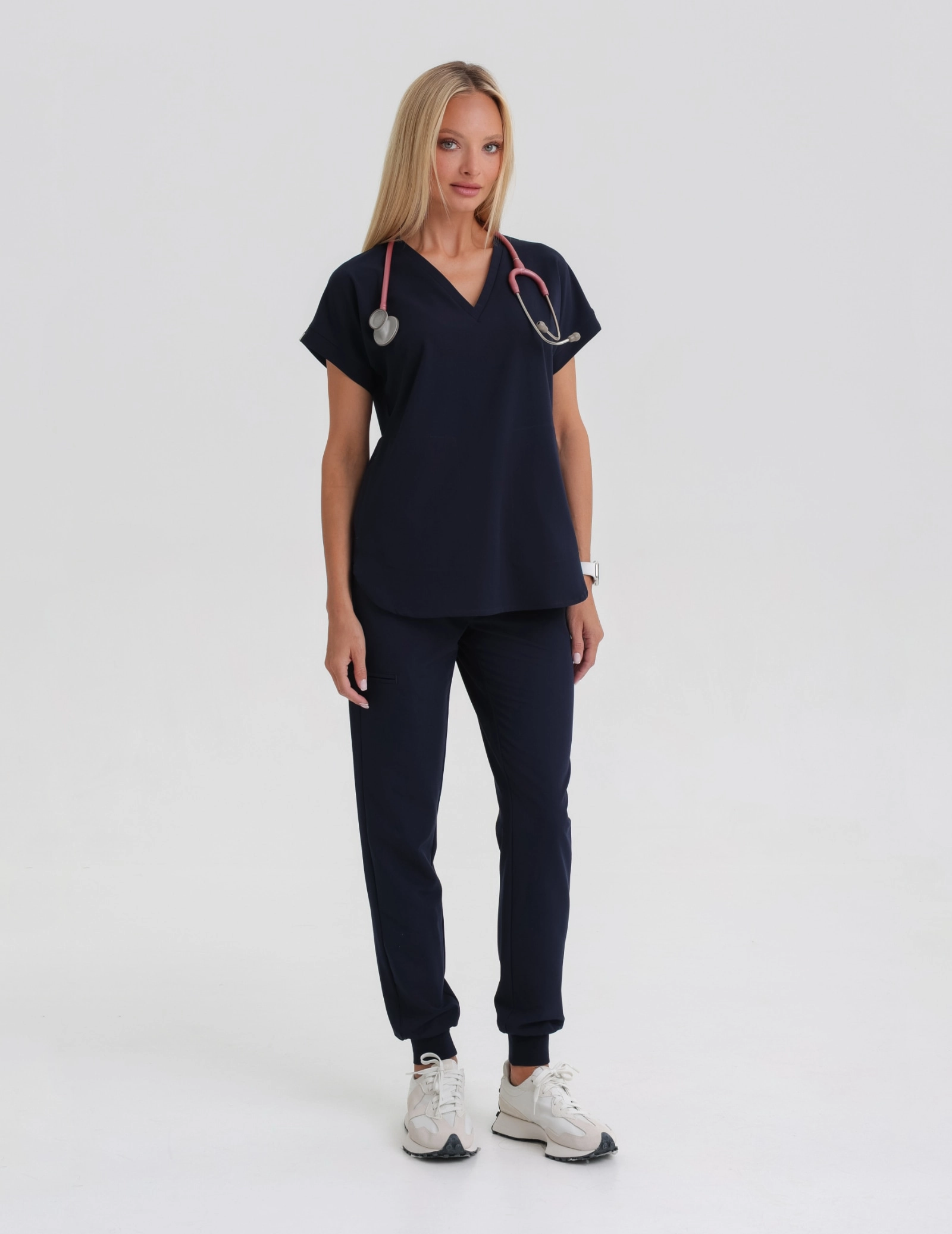Kendall Medizinische Bluse - DARK NAVY