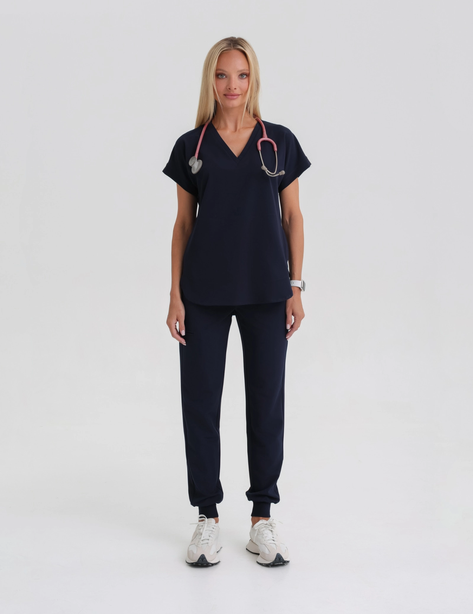 Kendall Medizinische Bluse - DARK NAVY