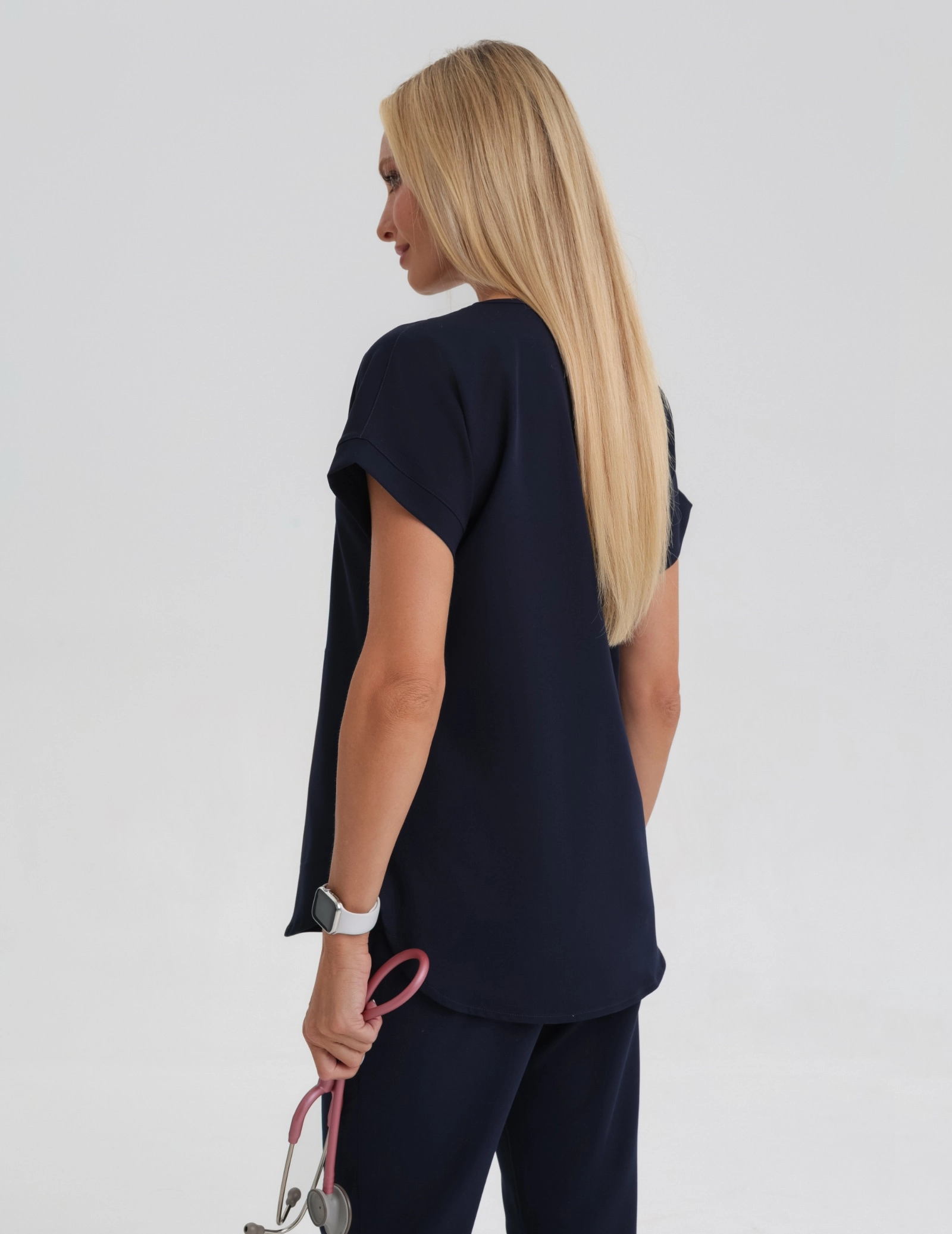Kendall Medizinische Bluse - DARK NAVY