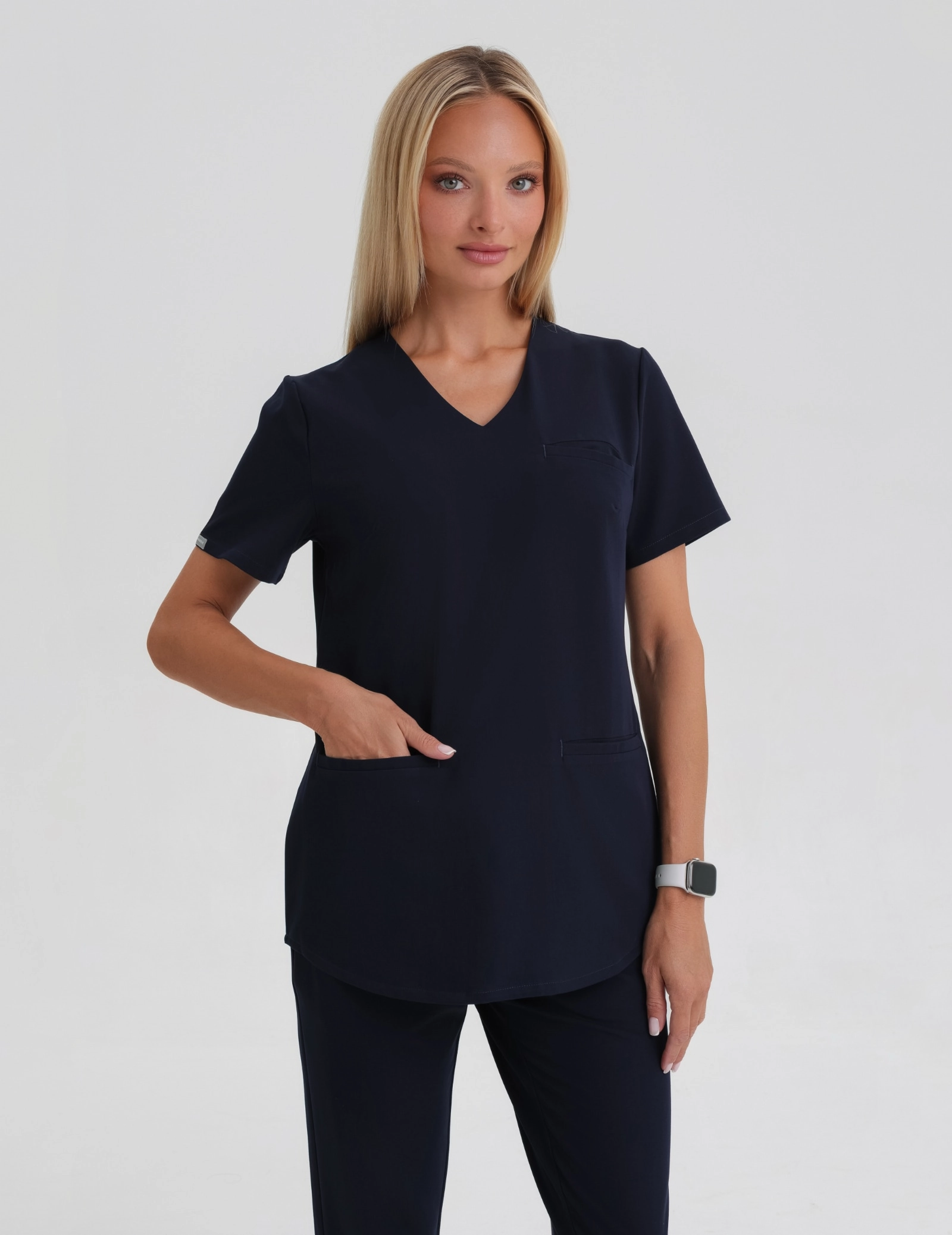 Medizinische Bluse Grace - DARK NAVY Medizinische Bluse Grace - DARK NAVY