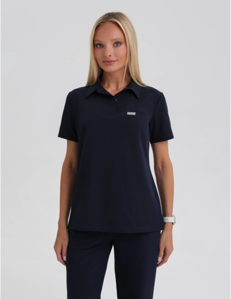 Medizinischer Kasack Polo- DARK NAVY
