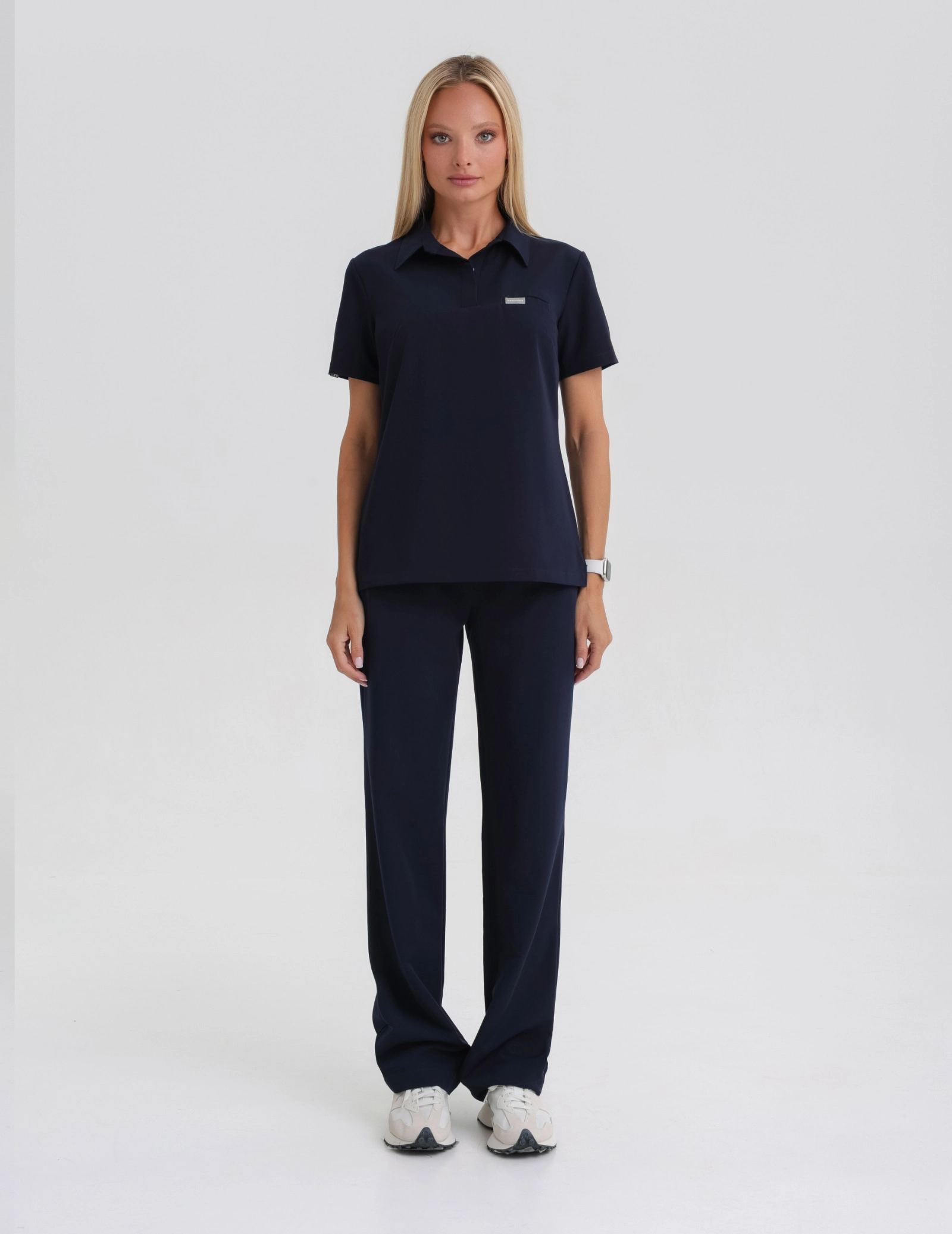 Medizinischer Kasack Polo- DARK NAVY