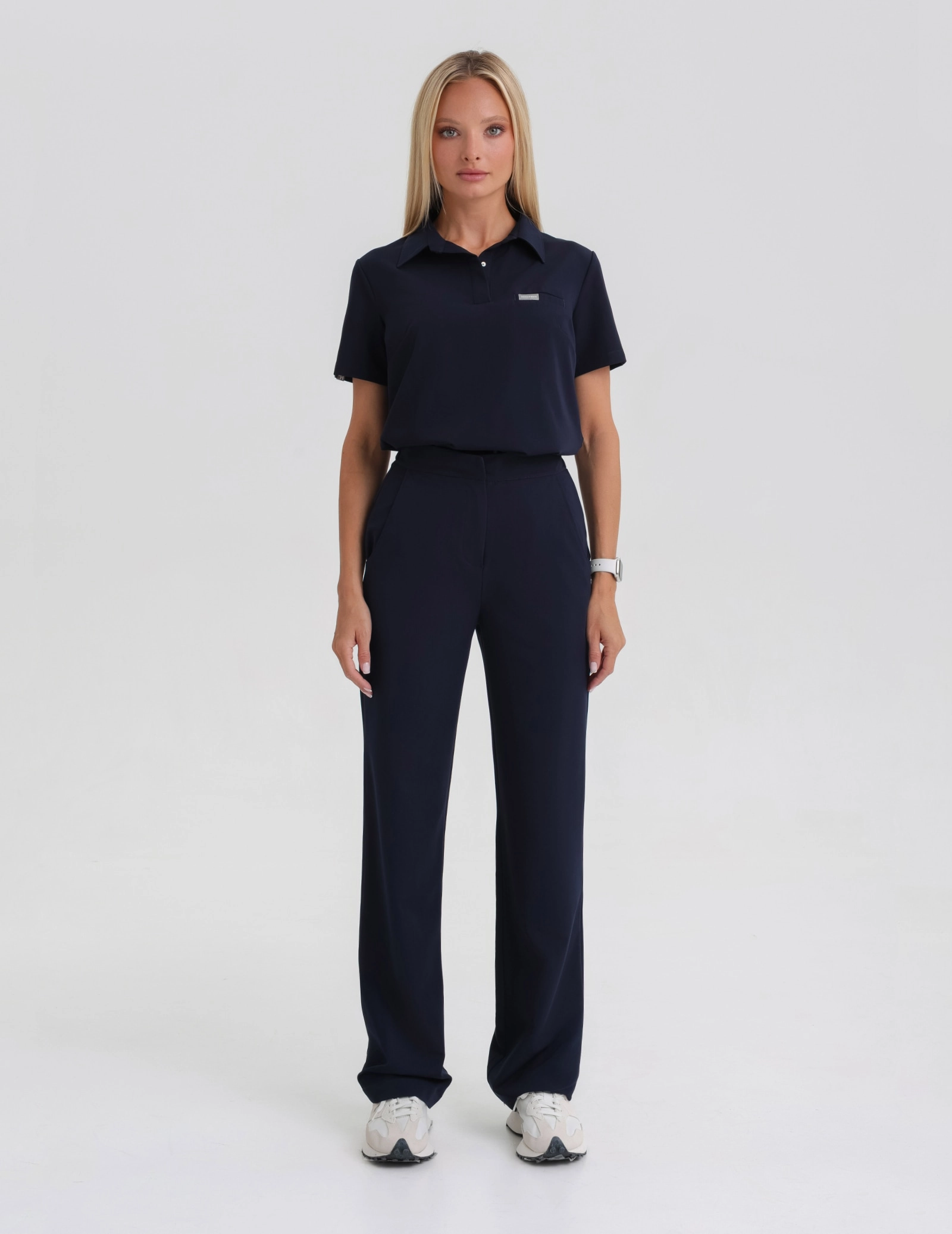 Medizinischer Kasack Polo- DARK NAVY